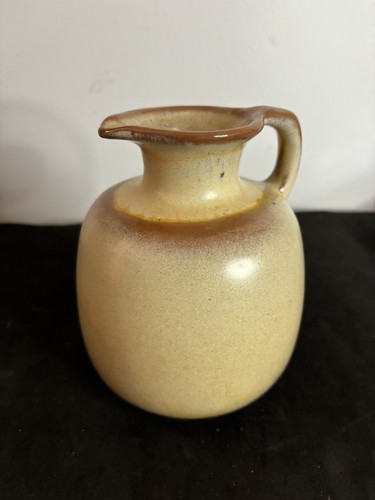 Vintage Frankoma Art Pottery Desert Gold Honey Jug Syrup Pitcher #833 6” - Picture 2 of 14