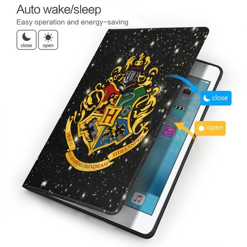 Harry Potter Hogwarts Auto Wake/Sleep Smart Stand Cover for iPad 7/8/9th Air 3 - Picture 3 of 28