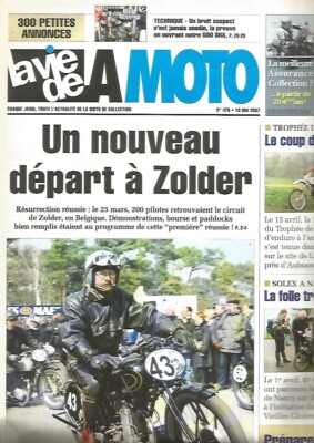 LA VIE DE LA MOTO N°476 R. WEBER PRO DES JAPANAISES / EINGEWEIDE VON YAM 'SRX