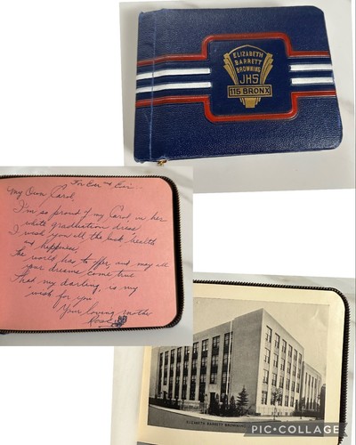 1948 Elizabeth Barrett Browning JHS 115 Bronx, New York Graduation ...