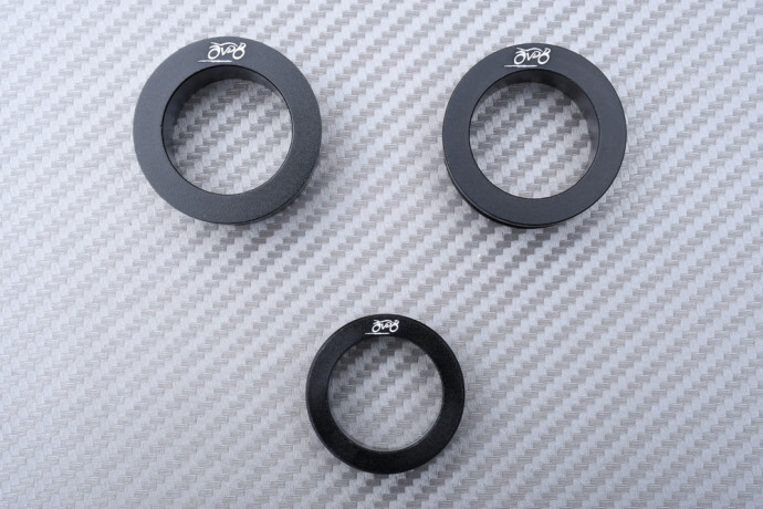 Entretoises de Roue Avant et Arrière en Alu pour Moto Suzuki GSXR 1000 Années 2007-2008