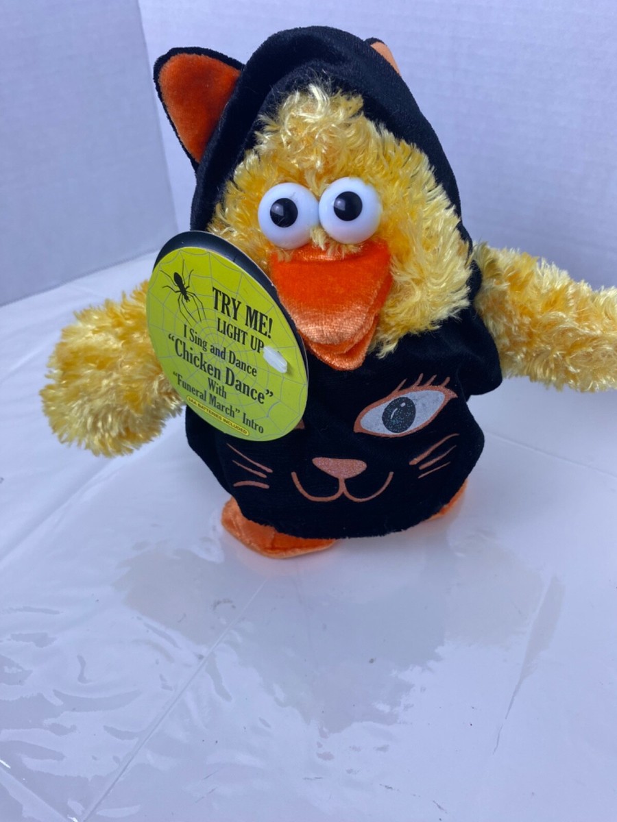 DAN DEE CHICKEN DANCE PLUSH ANIMATED HALLOWEEN MUSICAL DANCING