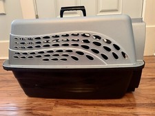Pet Carrier Travel Crate, 23   x 16.5  x 13  Portable Kennel
