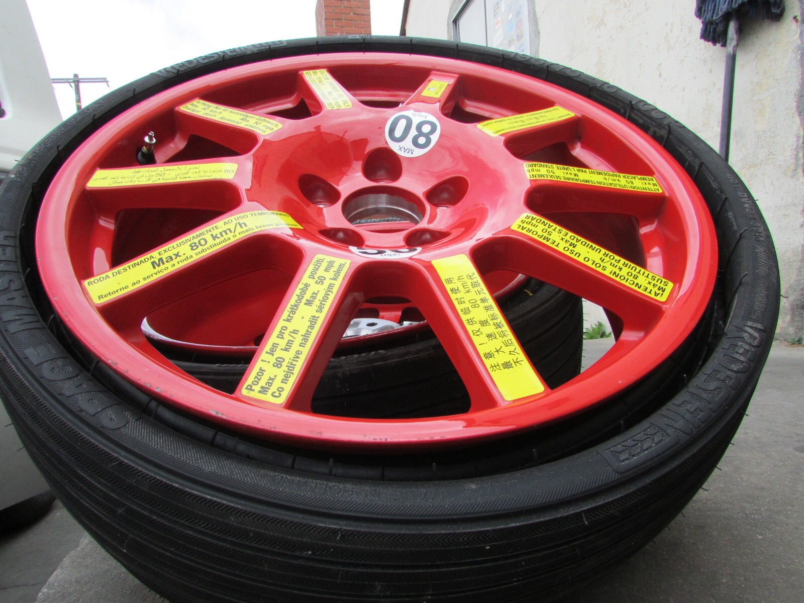 2015-2016-2017-2018-porsche-macan-spare-wheel-rim-195-75-18-oem-ebay