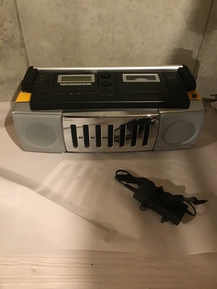 Conair 2004 HUMMER H2 Boombox CD Player Stereo Radio