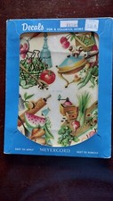 Vintage Meyercord KitchenDecals 60s 70s X159B