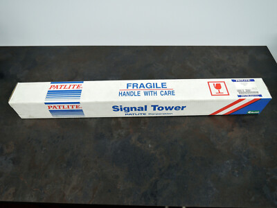 Patlite LME-302FB-C Stack Light Signal Tower 24V AC/DC, RGC, New Old Stock