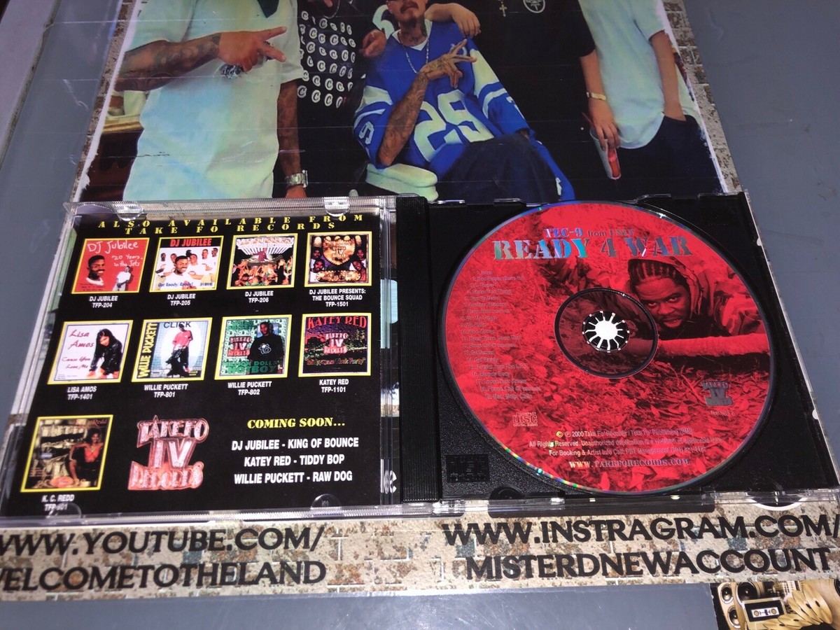 CD: TEC-9 - Ready 4 War (2000)Very Rare NOLA Rap G-Funk UNLV
