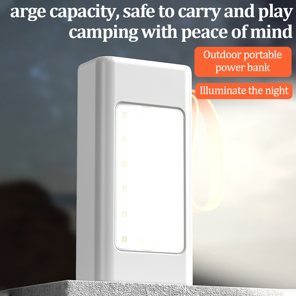 Power Bank 30000mAh 30W Charging Portable External Battery Backup For Cell Phone-image