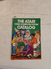 1981 Original Vintage Atari Video Computer System Catalog Pamphlet