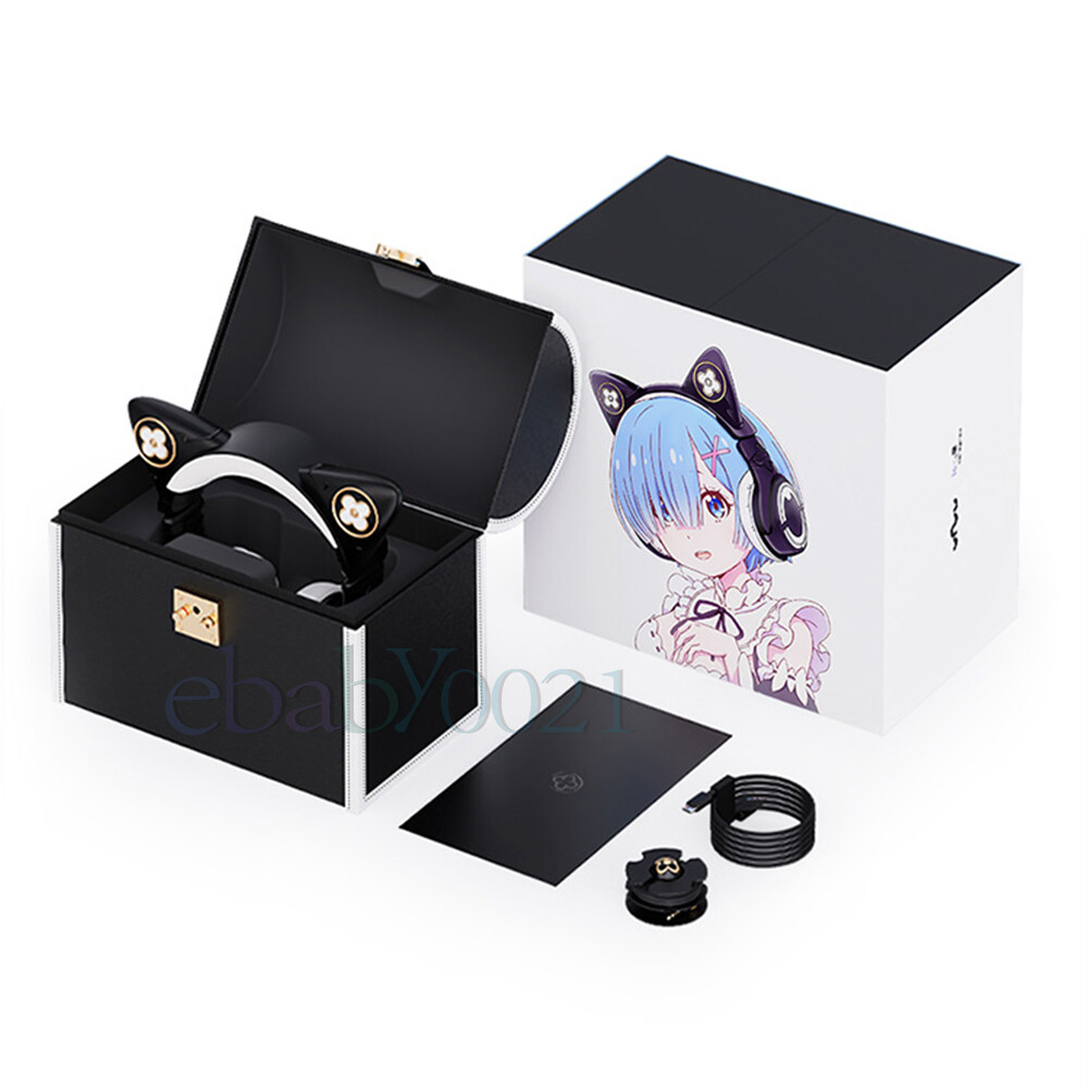 【日本未発売】YOWU レム 猫耳ヘッドホン Re Zero Yowu Headset 日本未発売】YOWU レム 猫耳ヘッドホン