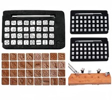 Leather Stamping Tools Set Craft Carving Saddle Alphabet Number Punching Tools