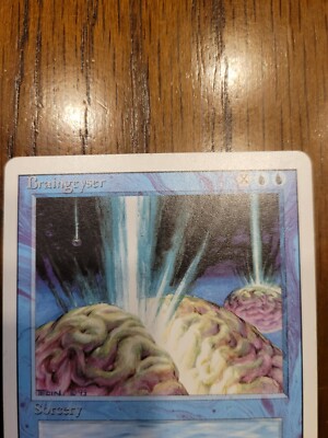 Braingeyser, Magic The Gathering, MTG, Revised | eBay