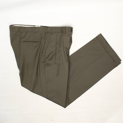 Burberry Mens Dress Pants 41x33 Solid Olive Green Wool Pleated Trousers USA | eBay Burberry Mens Dress Pants 41x33 Solid Olive Green Wool Pleated Trousers USA | eBay
