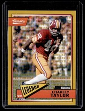 2018 CLASSICS GOLD TIMELESS TRIBUTES /99 CHARLEY TAYLOR REDSKINS