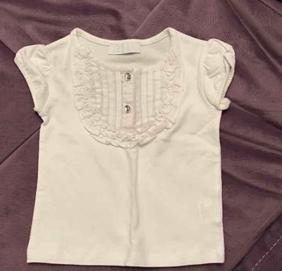 elsy baby girl top 18 mns italy nwot 