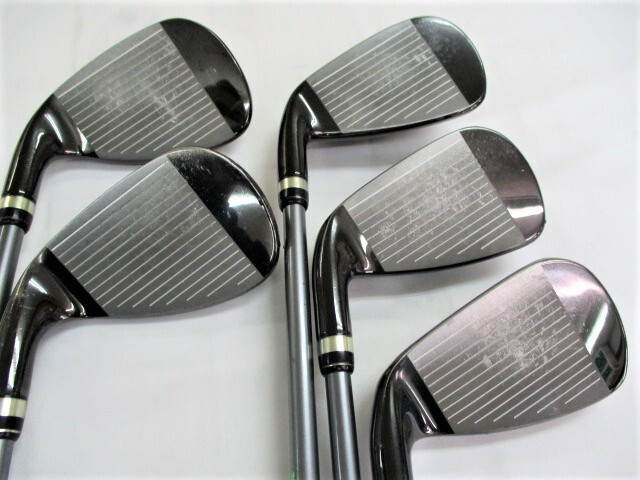 Golf Iron Set PRGR Super egg Original Carbon M-37 5pcs 7-A JAPAN
