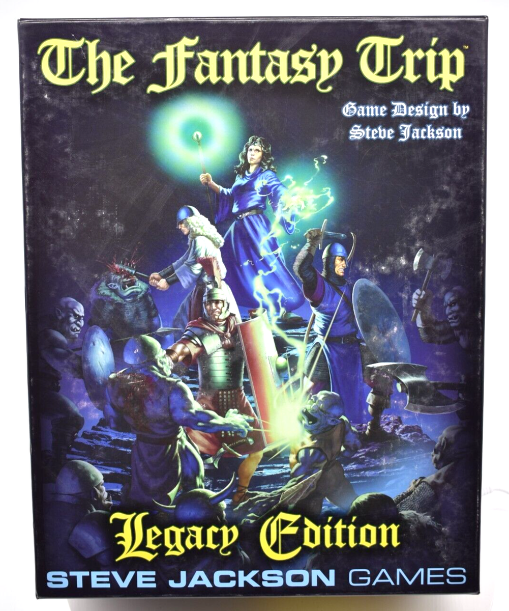 The Fantasy Trip: Legacy Edition (2019) Steve Jackson The Fantasy Trip: Legacy Edition (2019) Steve Jackson