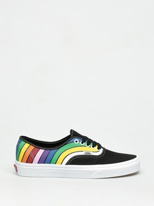 rainbow striped vans