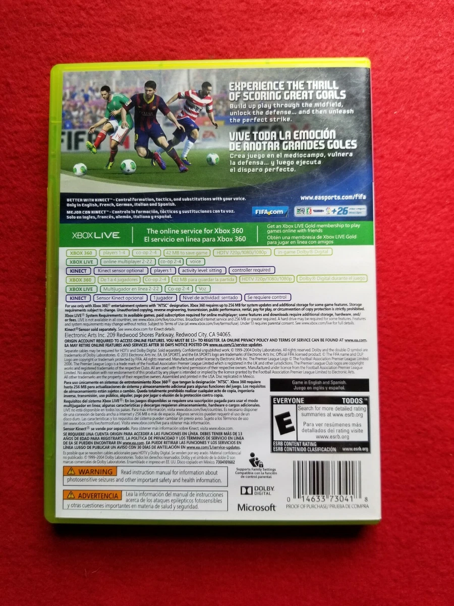 Fifa 14 Xbox 360 Controls
