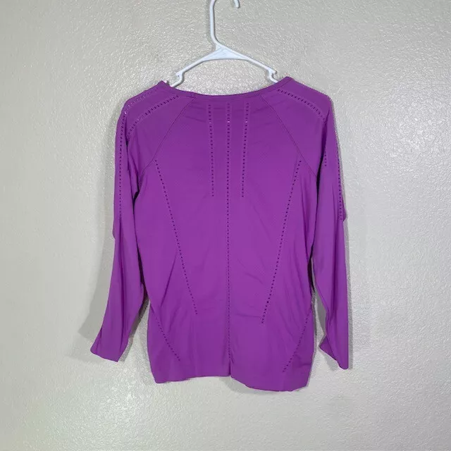 athleta foothill seamless long sleeve athletic shirt