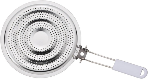 HIc Kitchen Heat Diffuser Reducer Flame Guard with Removable Handle, Stainless S - Picture 7 of 11