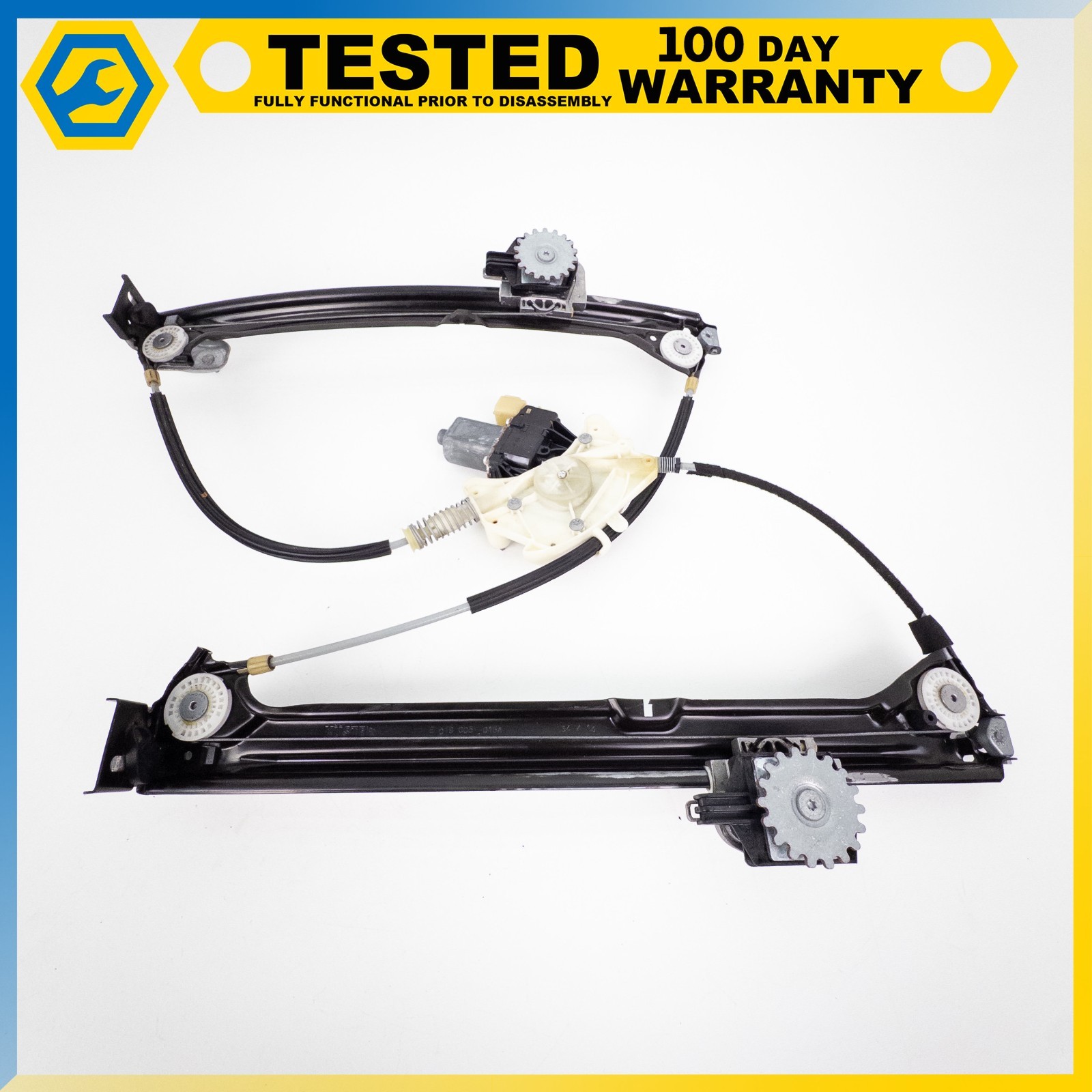 14-19 MASERATI QUATTROPORTE FRONT LEFT SIDE WINDOW REGULATOR MOTOR ASSEMBLY OEM