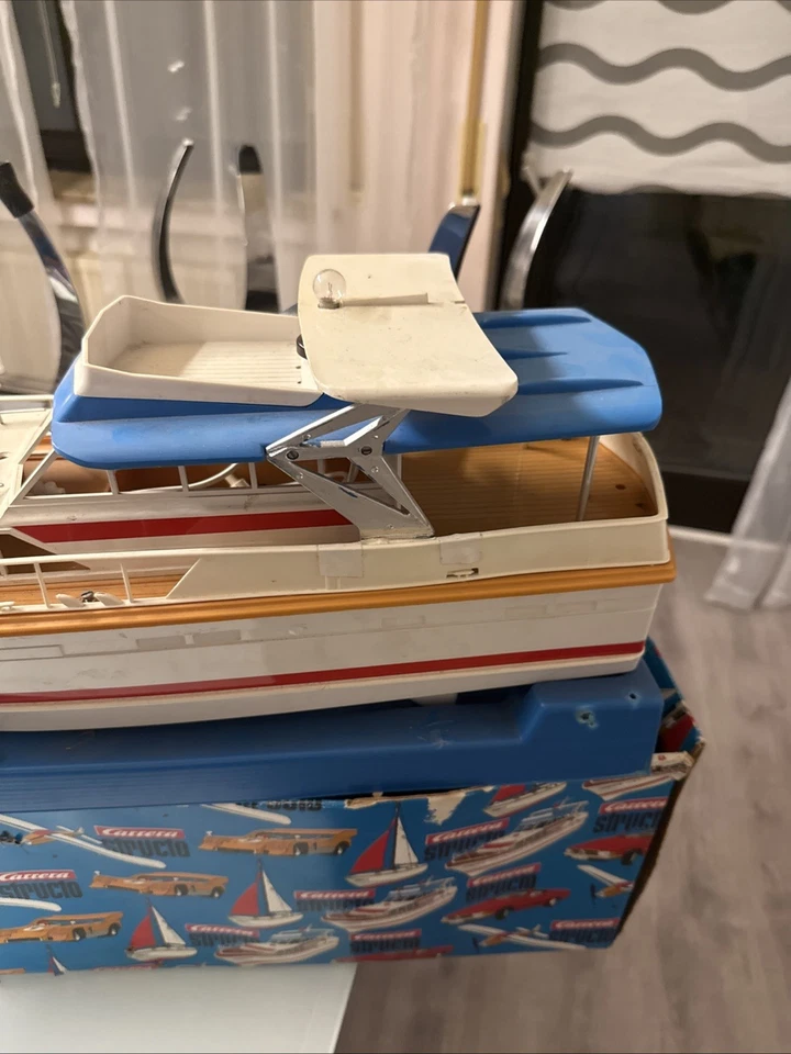 !Carrera Structo 90400 Motor Yacht AMARO 70er Jahre In OVP !!! Ersatzteilspender - Bild 4 von 4