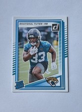 2025 Donruss Bhayshul Tuten Rated Rookie 🔥Jacksonville Jaguars
