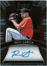 2020 Panini Select Signatures #S-RG Rico Garcia AU,#/199 San Francisco Giants