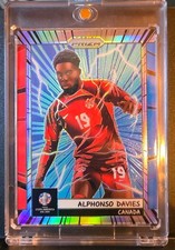 Alphonso Davies '24 Panini Prizm Copa Manga Prizm Card. Canada Rookie Insert. MT. rookie card picture