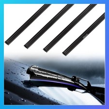 Wiper Blade Inserts 4 Pcs 28 In Car Wiper Refill Rubber Replacement