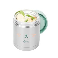 Babymoov Boîte isotherme EAT'S ISY avec double paroi Inox, 350ml - 100% hermé...