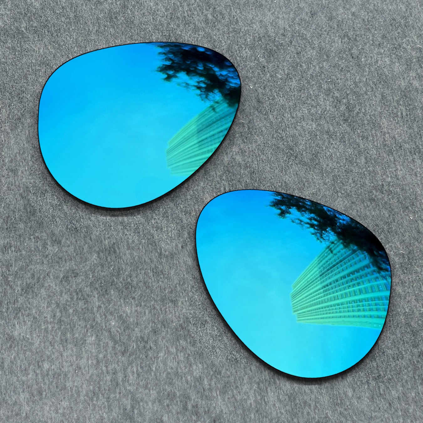 Lenti di ricambio POLARIZZATE per montatura occhiali da sole RB3025 58mm