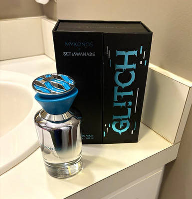 MYKONOS Glitch Eau de Parfum Spray, Regular Size 3.4 fl oz / 100 ml