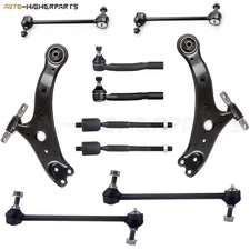 Front Lower Control Arm Tie Rod End Sway Bar For 2004-2006 Toyota Camry