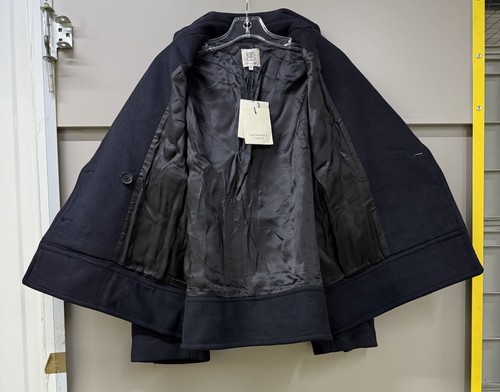 SECOND FEMALE Sogano Wool Blend Peacoat Jacket - XL / EU 42 / UK 16 - Picture 6 of 11