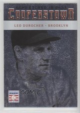 2015 Panini Cooperstown Etched in Cooperstown Leo Durocher #45 HOF fm0