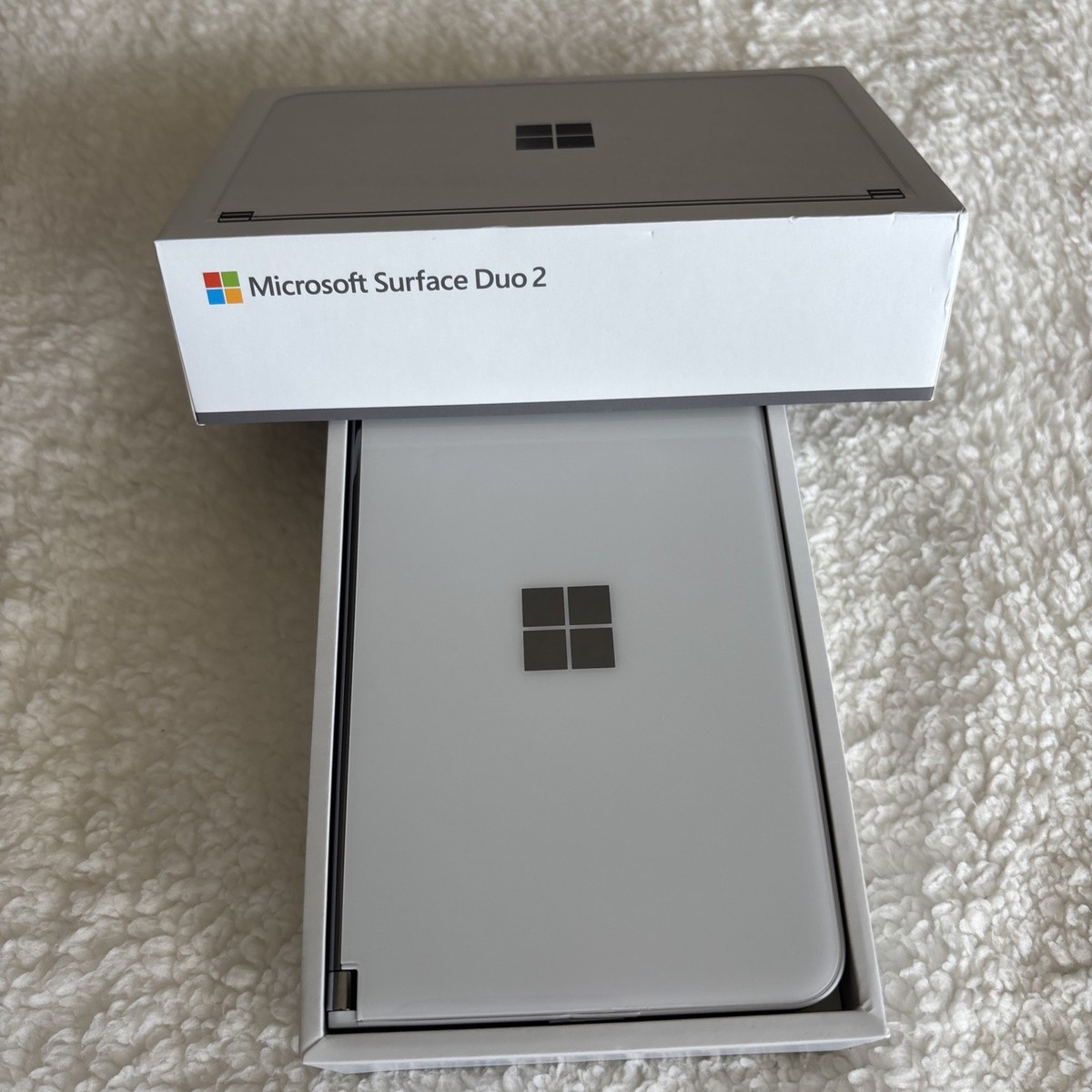 Microsoft Surface Duo 2 128GB-5G Glacier Smartphone Unlocked Boxed