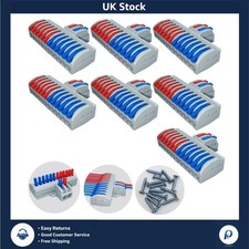 Quick Connect Wire Splitter Lever Terminal Block Connector 2 In 12 Out 7 Pcs