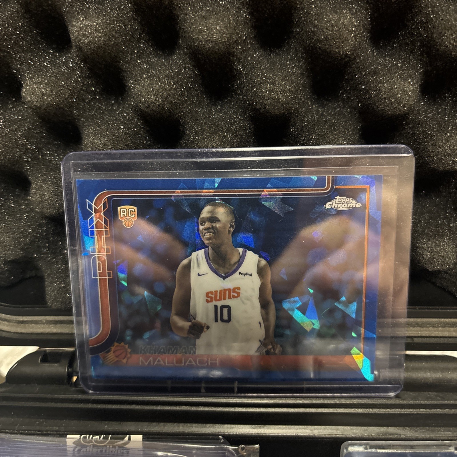 2025-26 Topps Chrome Sapphire - Khaman Maluach #260 (RC)