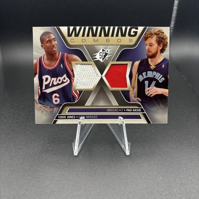 2006-07 SPx - Winning Materials Pau Gasol #WM-PG All Star Game-Used Eddie Jones