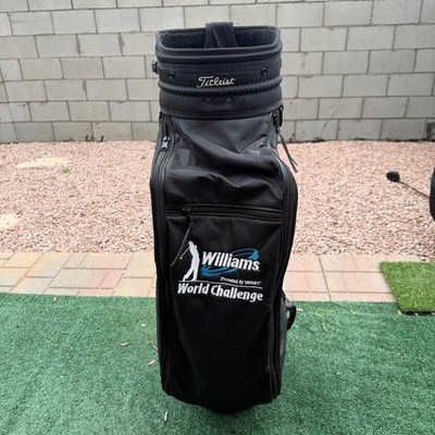 David Duval Autographed Titleist DCI Staff Bag Williams World