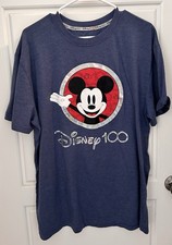 Disney 100 Mickey Mouse Tshirt XL 100 Years Of Wonder