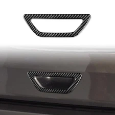 Real Carbon Fiber Trunk Handle Trim For Nissan Rogue/X-Trail 14-20
