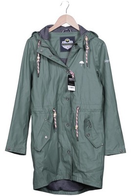 Schmuddelwedda Mantel Damen Jacke Parka Gr. S Baumwolle Grün #nxcmr7c