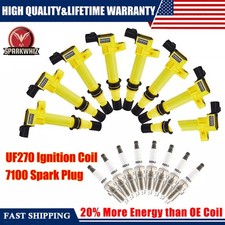 8x Ignition Coil and Spark Plug set For Dodge Ram 1500 4.7L V8 2002-2007 UF270