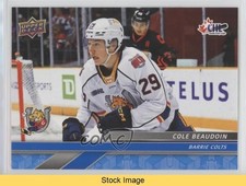 2024-25 Upper Deck CHL Blue Cole Beaudoin #46 READ w2a