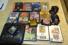 Sega Genesis Lot: Console with 2 Controllers ...