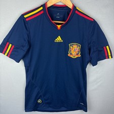 2010 Spain Soccer Futbol Jersey Adidas Away M...